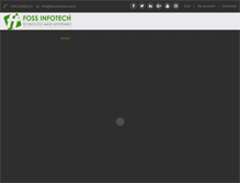 Tablet Screenshot of fossinfotech.com